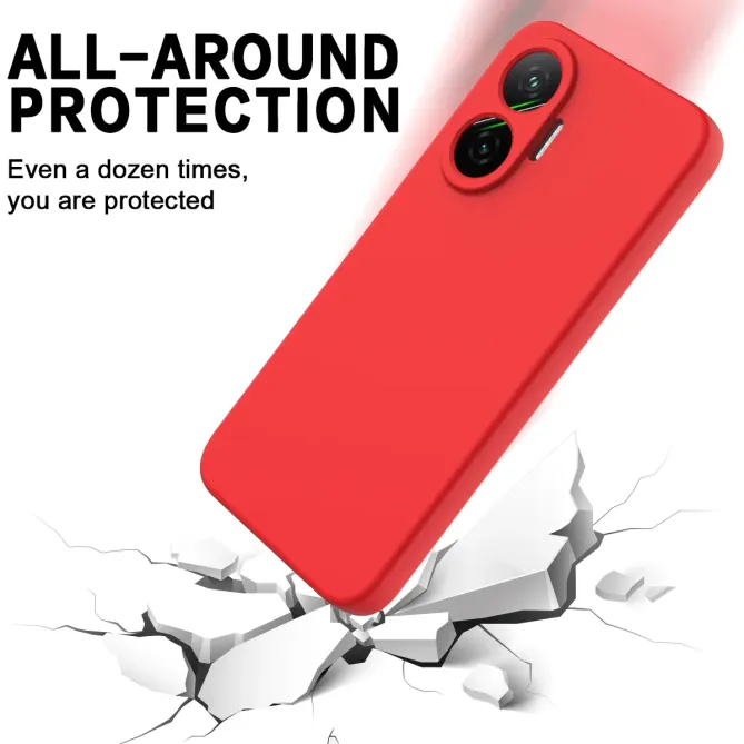Coque Poco F7 Puro silicone liquide