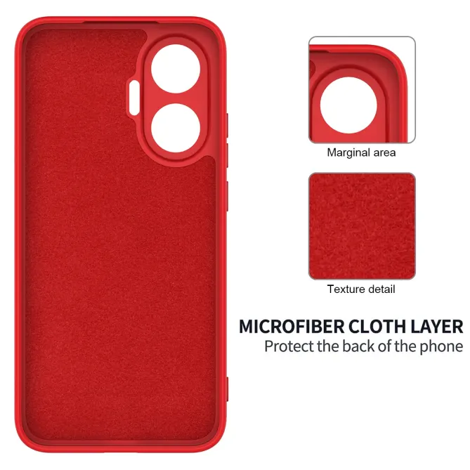 Coque Poco F7 Puro silicone liquide