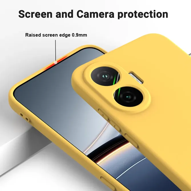 Coque Poco F7 Puro silicone liquide