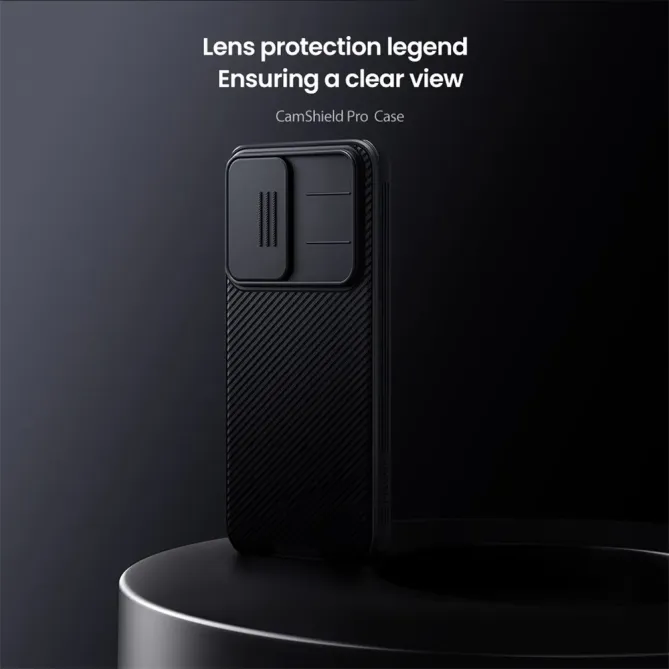 Coque Poco F7 CamShield avec cache objectif arrière