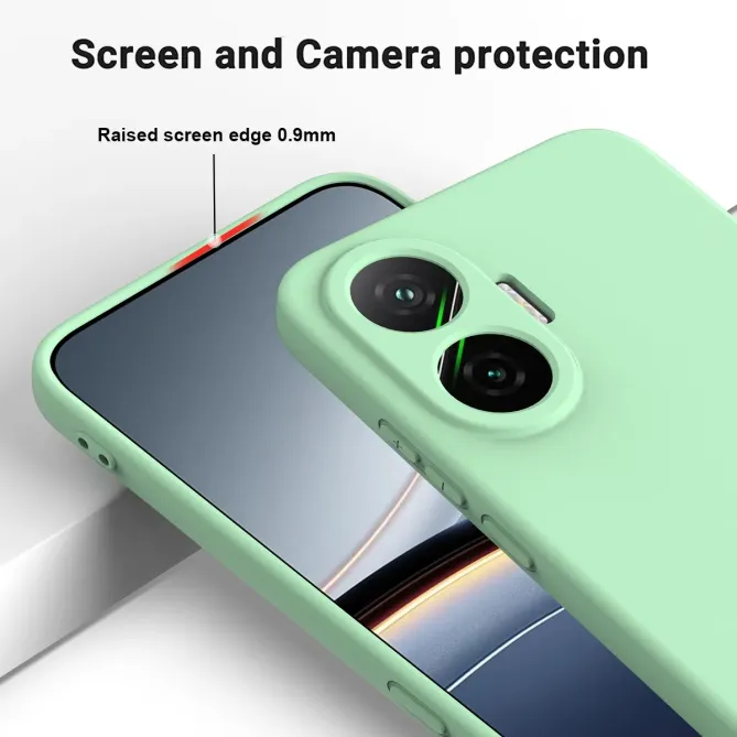 Coque Poco F7 Puro silicone liquide