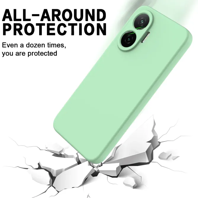 Coque Poco F7 Puro silicone liquide