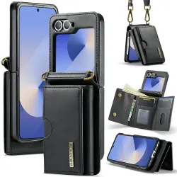 Coque Portefeuille Samsung Galaxy Z Flip 6 / Z Flip 7 FE à Bandoulière