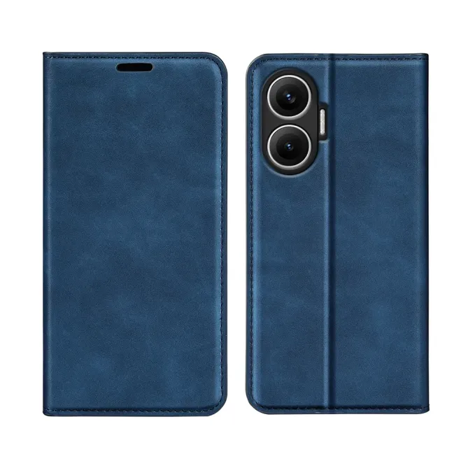 Étui Poco F7 simili cuir fonction stand