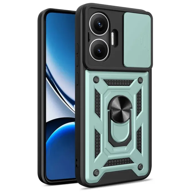 Coque Poco F7 Camera Slide Fonction Support