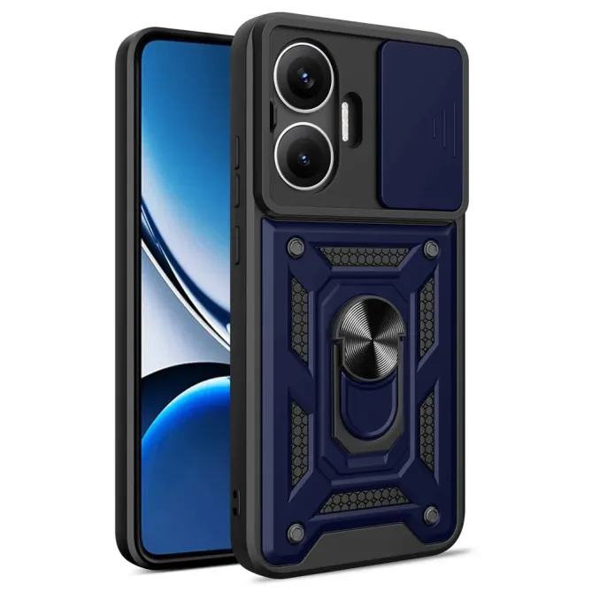 Coque Poco F7 Camera Slide Fonction Support