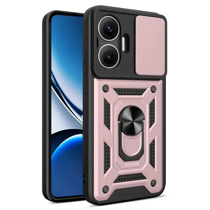 Coque Poco F7 Camera Slide Fonction Support