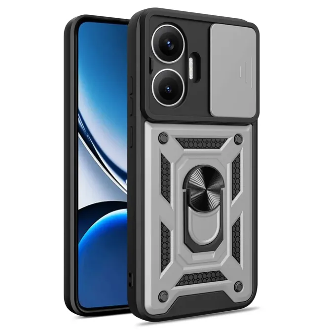 Coque Poco F7 Camera Slide Fonction Support