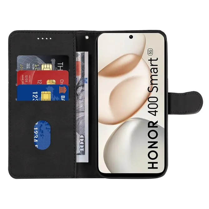 Housse Honor 400 Smart 5G / 4G simili cuir artistique