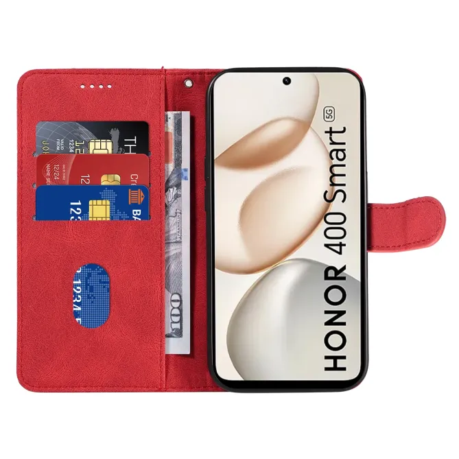 Housse Honor 400 Smart 5G / 4G simili cuir artistique