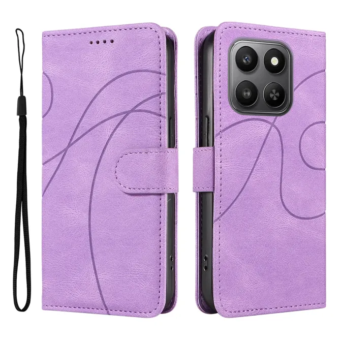 Housse Honor 400 Smart 5G / 4G simili cuir artistique