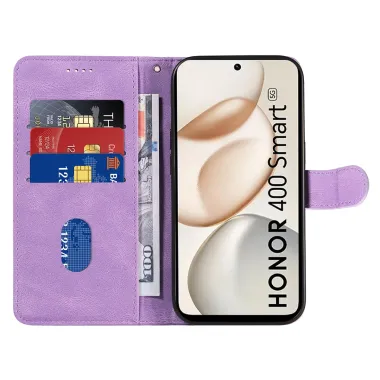 Housse Honor 400 Smart 5G / 4G simili cuir artistique