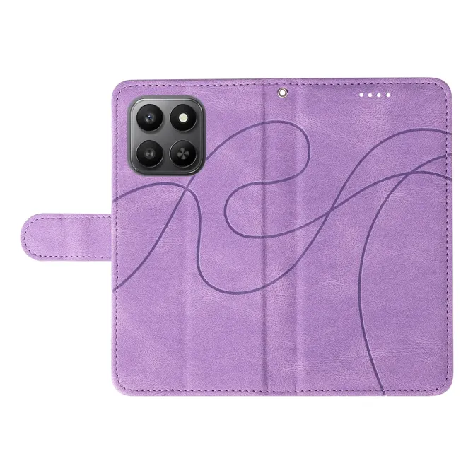 Housse Honor 400 Smart 5G / 4G simili cuir artistique