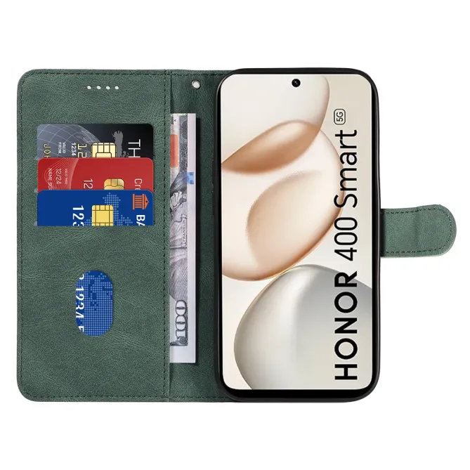 Housse Honor 400 Smart 5G / 4G simili cuir artistique