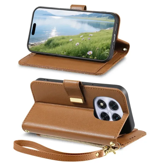 Housse Xiaomi Redmi Note 15 Pro Plus/Poco M8 Pro 5G Portefeuille Flora