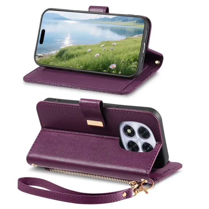 Housse Xiaomi Redmi Note 15 Pro Plus/Poco M8 Pro 5G Portefeuille Flora