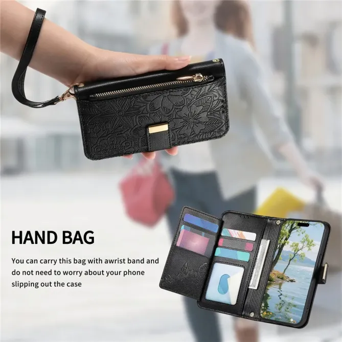 Housse Xiaomi Redmi Note 15 Pro Plus/Poco M8 Pro 5G Portefeuille Flora