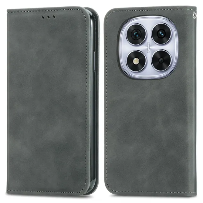 Housse Xiaomi Redmi Note 15 Pro Plus/Poco M8 Pro 5G Business Rétro
