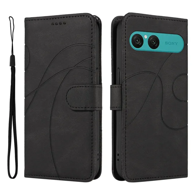Housse Sony Xperia 10 VII simili cuir artistique