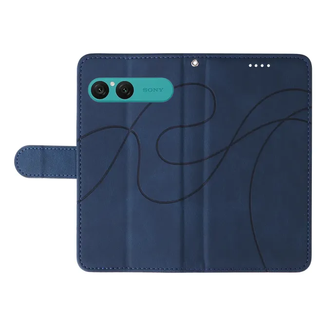 Housse Sony Xperia 10 VII simili cuir artistique