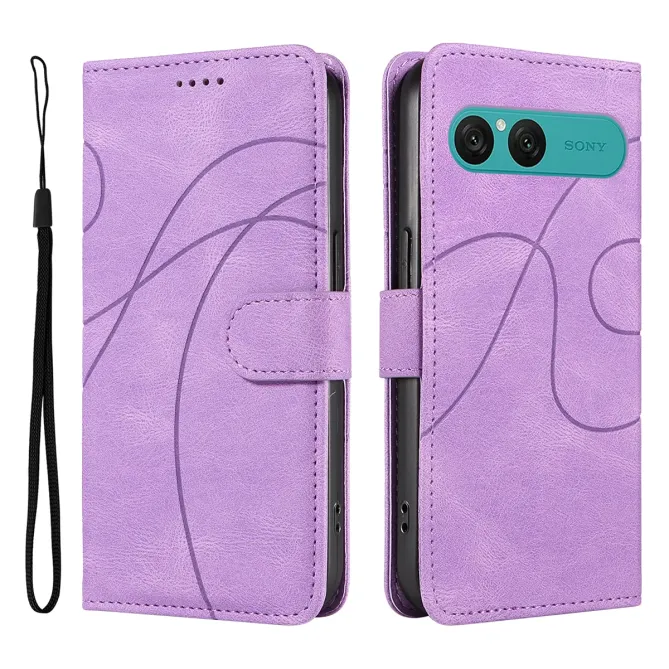 Housse Sony Xperia 10 VII simili cuir artistique