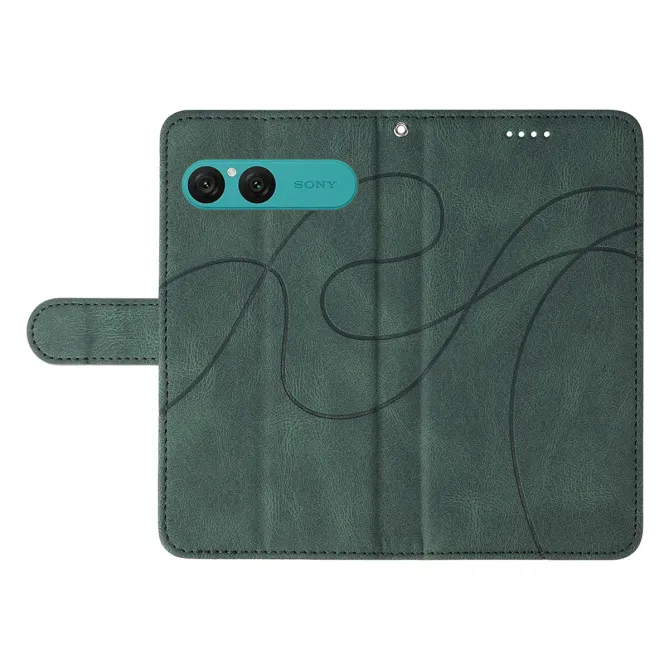 Housse Sony Xperia 10 VII simili cuir artistique