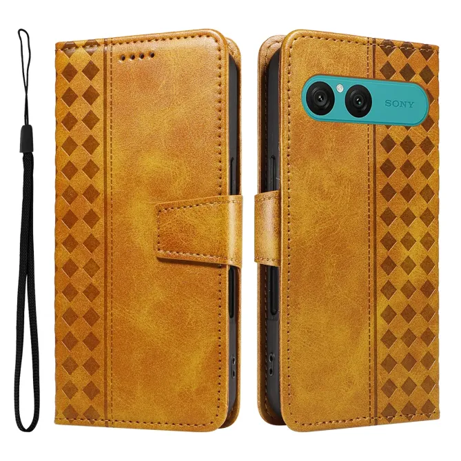 Housse Sony Xperia 10 VII Portefeuille Damier Vintage