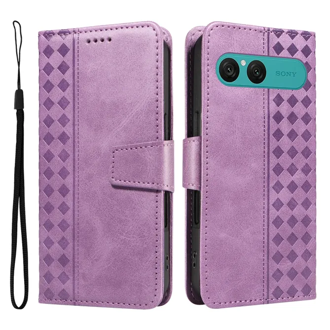 Housse Sony Xperia 10 VII Portefeuille Damier Vintage