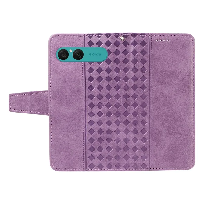 Housse Sony Xperia 10 VII Portefeuille Damier Vintage