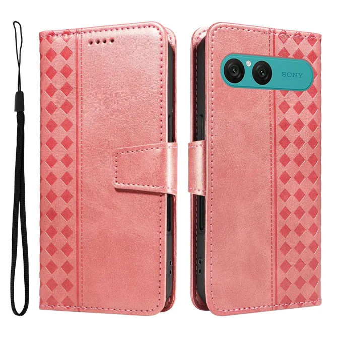 Housse Sony Xperia 10 VII Portefeuille Damier Vintage