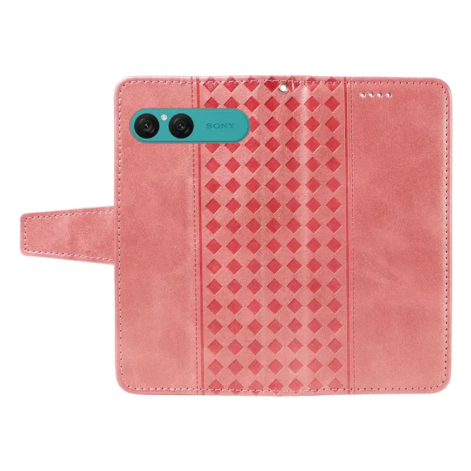 Housse Sony Xperia 10 VII Portefeuille Damier Vintage