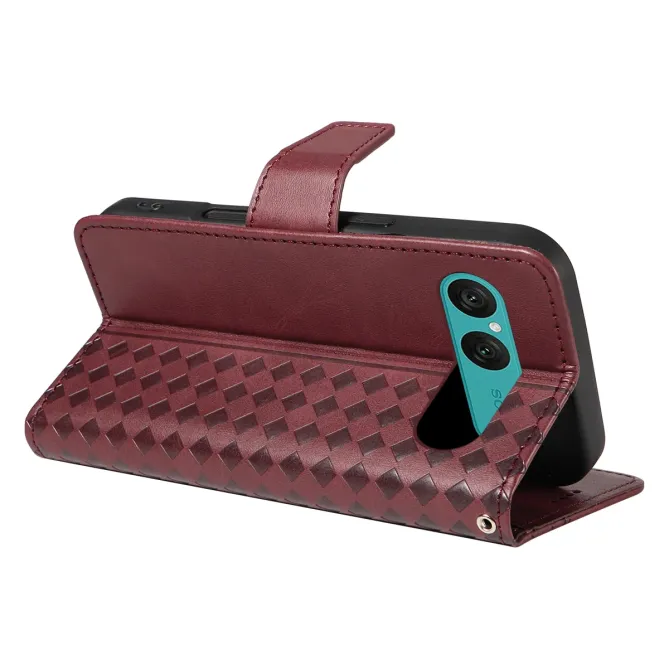 Housse Sony Xperia 10 VII Portefeuille Damier Vintage