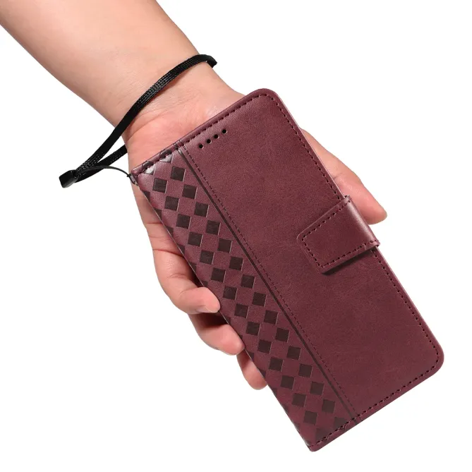 Housse Sony Xperia 10 VII Portefeuille Damier Vintage