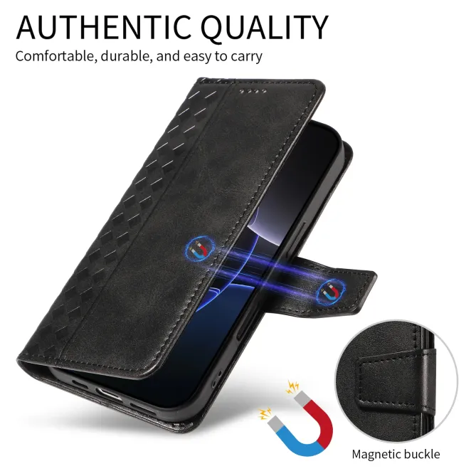 Housse Sony Xperia 10 VII Portefeuille Damier Vintage