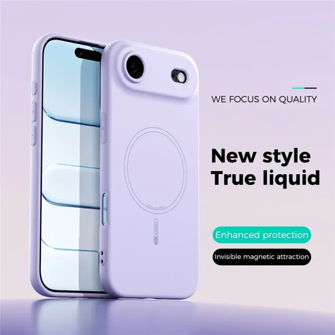 Coque iPhone Air Silicone Liquide MagSafe | Mjuk