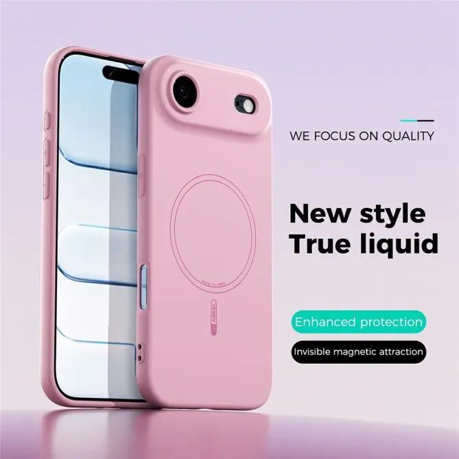 Coque iPhone Air Silicone Liquide MagSafe | Mjuk