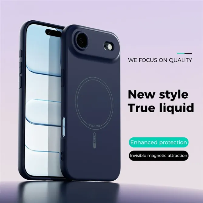 Coque iPhone Air Silicone Liquide MagSafe | Mjuk