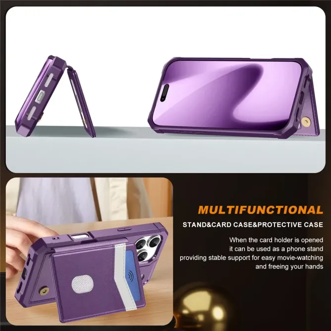 Coque iPhone 17 Pro Max Portefeuille Antichoc RFID | Valv