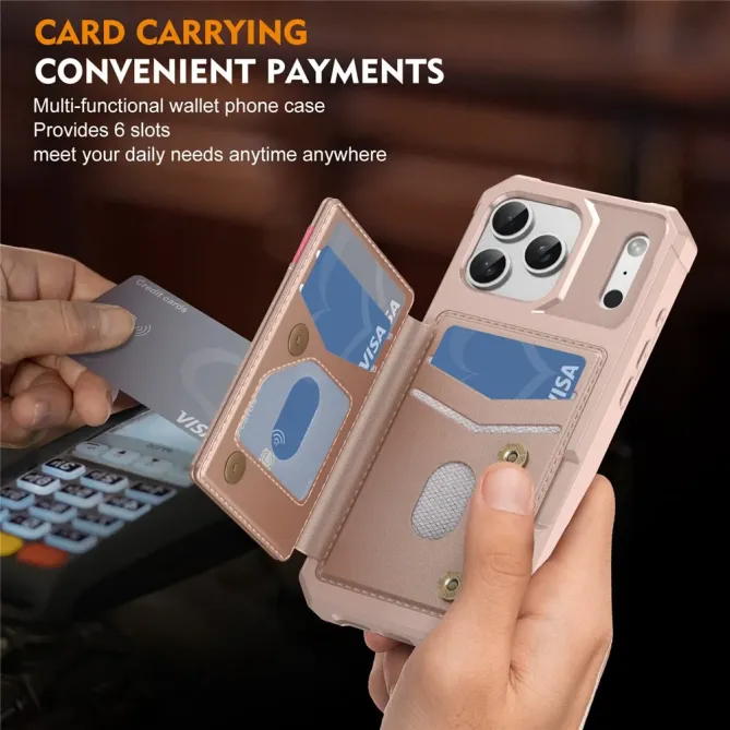 Coque iPhone 17 Pro Max Portefeuille Antichoc RFID | Valv