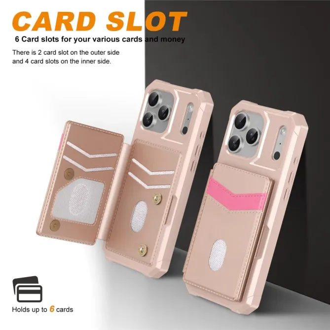 Coque iPhone 17 Pro Max Portefeuille Antichoc RFID | Valv