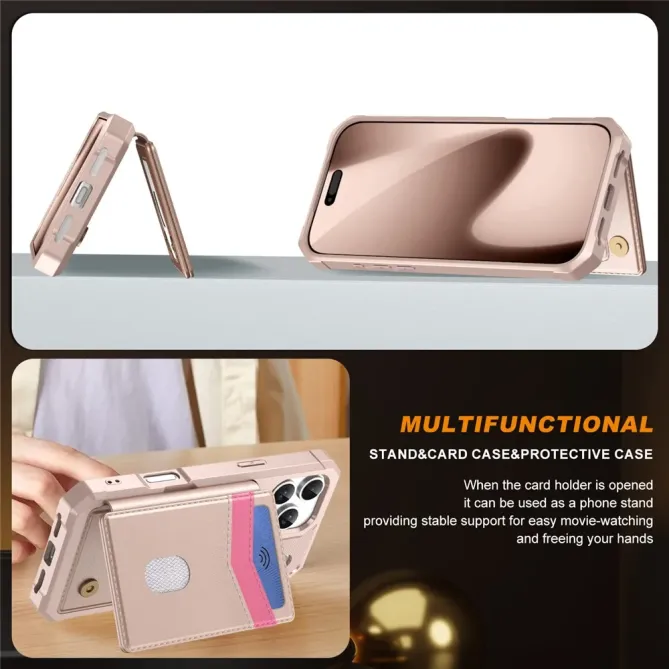 Coque iPhone 17 Pro Max Portefeuille Antichoc RFID | Valv