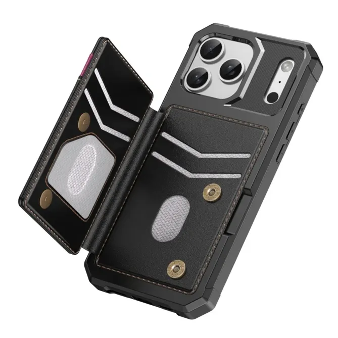 Coque iPhone 17 Pro Max Portefeuille Antichoc RFID | Valv