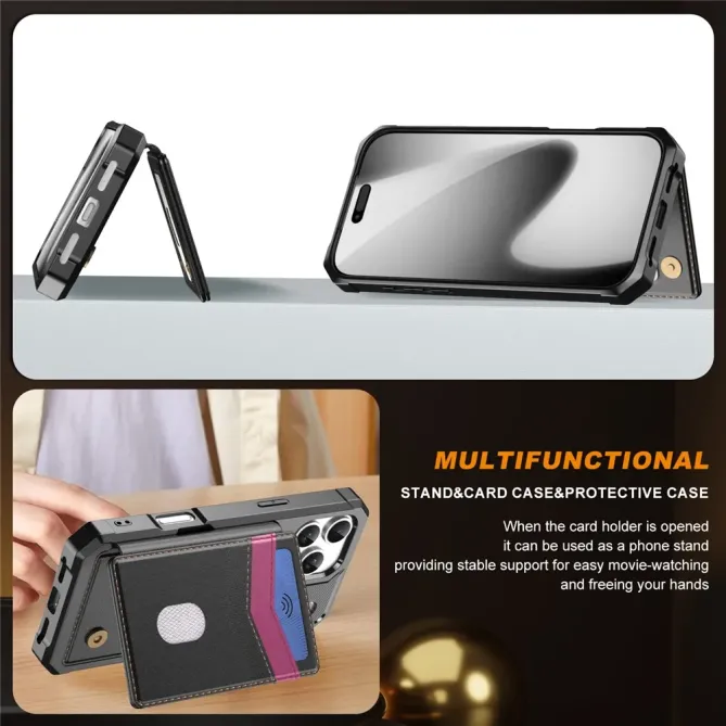 Coque iPhone 17 Pro Max Portefeuille Antichoc RFID | Valv