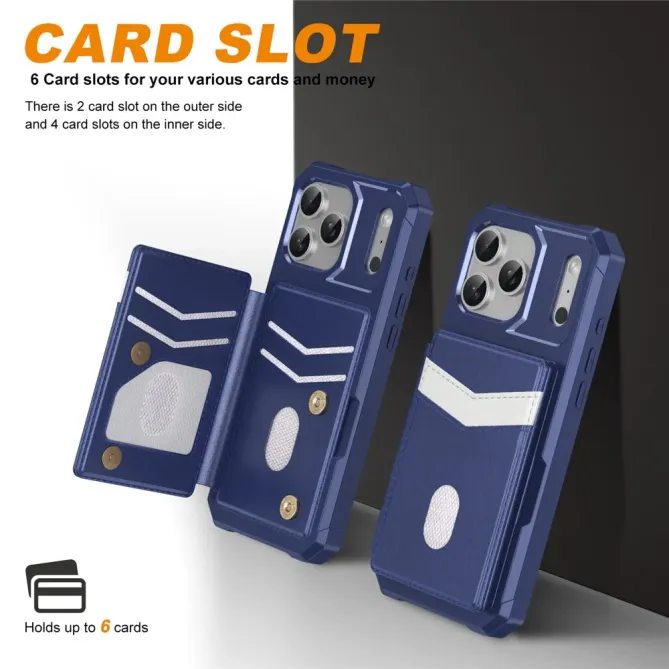 Coque iPhone 17 Pro Max Portefeuille Antichoc RFID | Valv