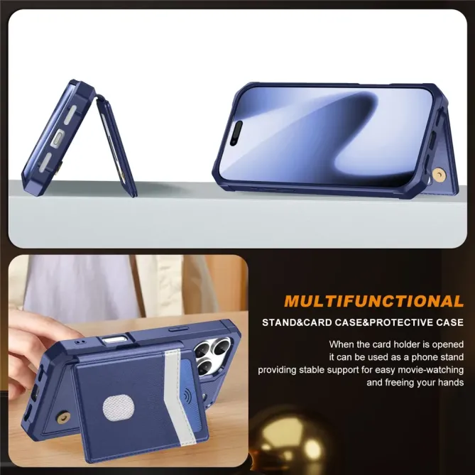 Coque iPhone 17 Pro Max Portefeuille Antichoc RFID | Valv