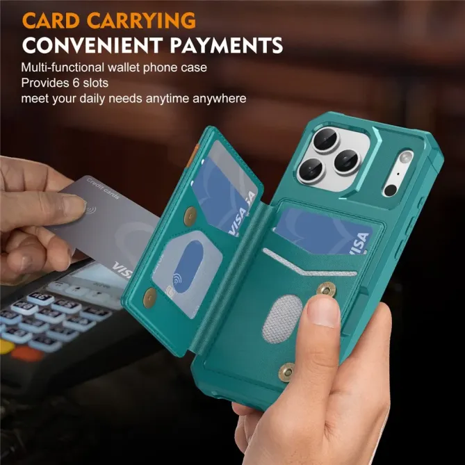 Coque iPhone 17 Pro Max Portefeuille Antichoc RFID | Valv