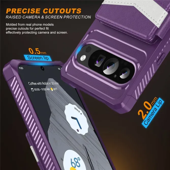 Coque Google Pixel 10 Pro XL Portefeuille Antichoc RFID | Valv