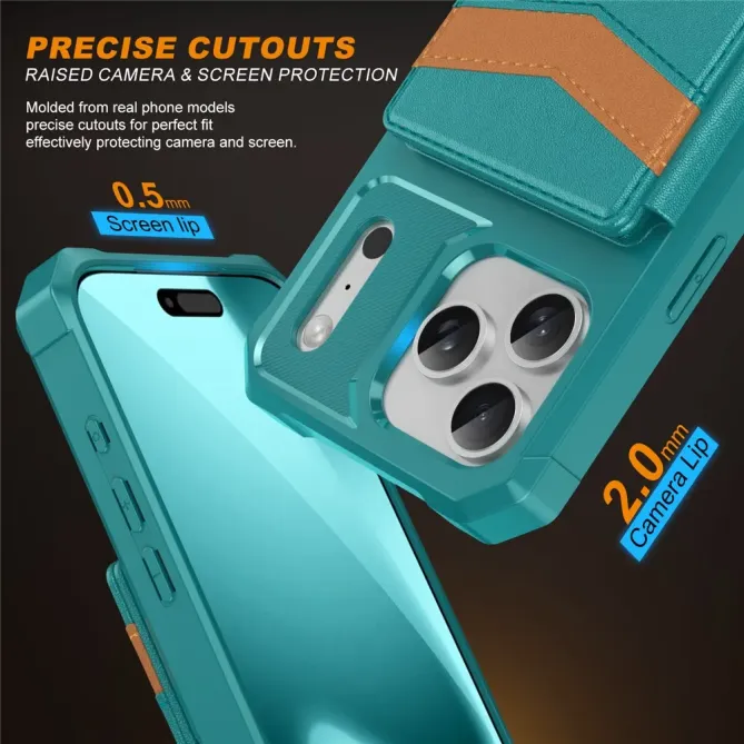 Coque iPhone 17 Pro Max Portefeuille Antichoc RFID | Valv