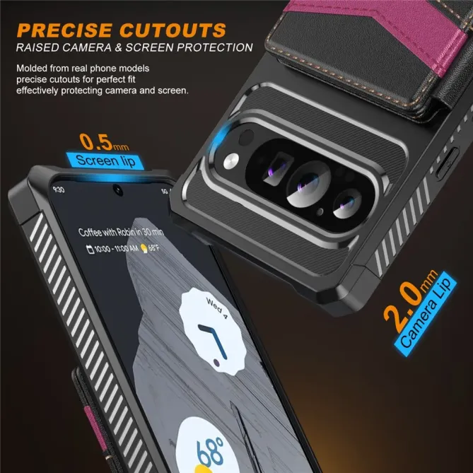 Coque Google Pixel 10 Pro XL Portefeuille Antichoc RFID | Valv