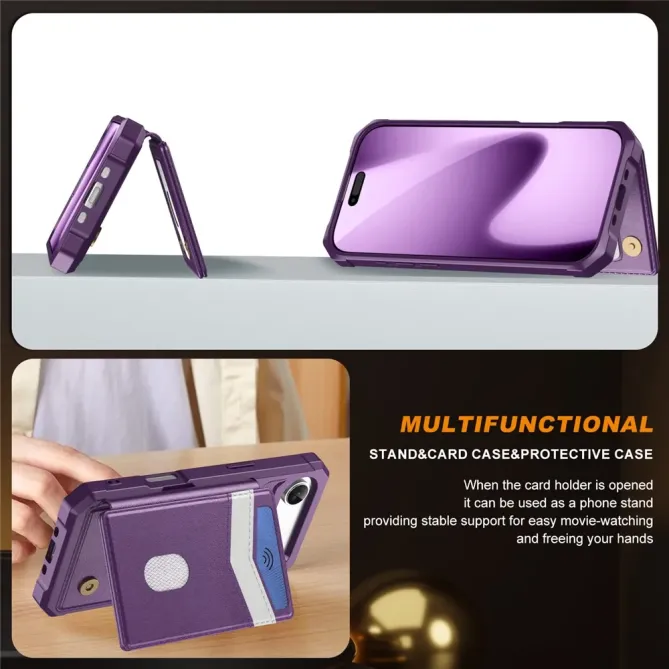 Coque iPhone Air Portefeuille Antichoc RFID | Valv